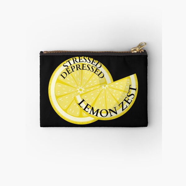 Item preview, Stressed Depressed Lemon Zest designed and sold by CaitU.