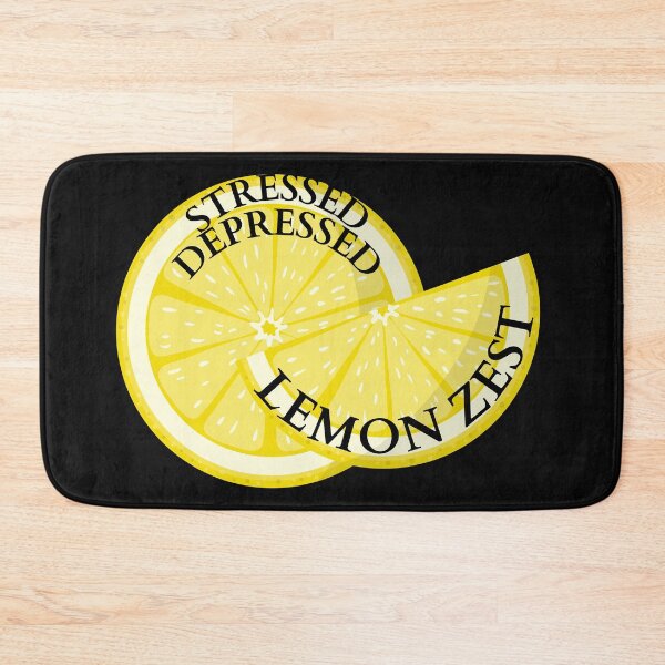 Item preview, Stressed Depressed Lemon Zest designed and sold by CaitU.