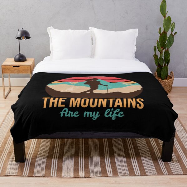 Item preview, The Mountains Are My Life a man designed and sold by Shirtmanndude.