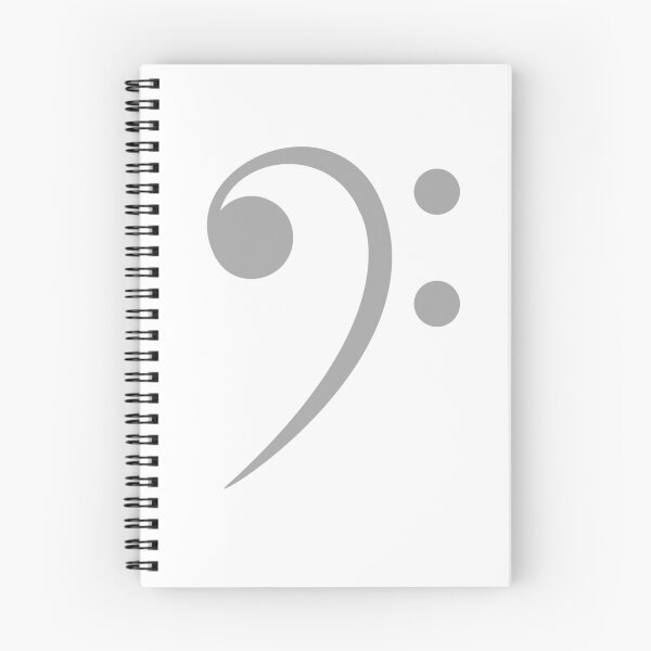 Item preview, Copy of Bass Clef Music on a White Background designed and sold by BlakefourDesign.