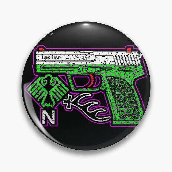 Item preview, HK Heckler & Koch USP 45 Auto Proof Marks Joker designed and sold by Warhawk Designs.