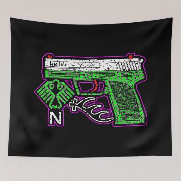 Item preview, HK Heckler & Koch USP 45 Auto Proof Marks Joker designed and sold by Warhawk Designs.
