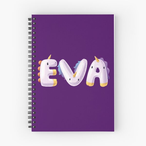 Item preview, Baby Girl Eva Kids Name Unicorn designed and sold by elhefe.