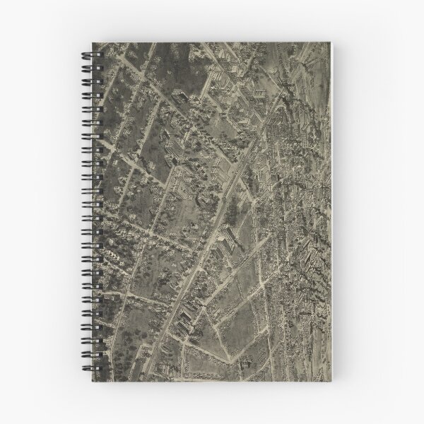 Item preview, Vintage Pictorial Map of High Point NC (1913) designed and sold by BravuraMedia.