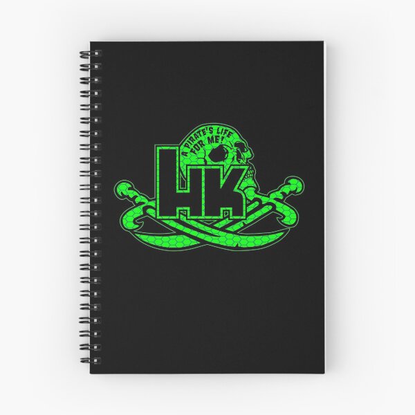 Item preview, HK Heckler & Koch Pirate Life - Calico Jack Swords Night Vision Green Gen III designed and sold by Warhawk Designs.