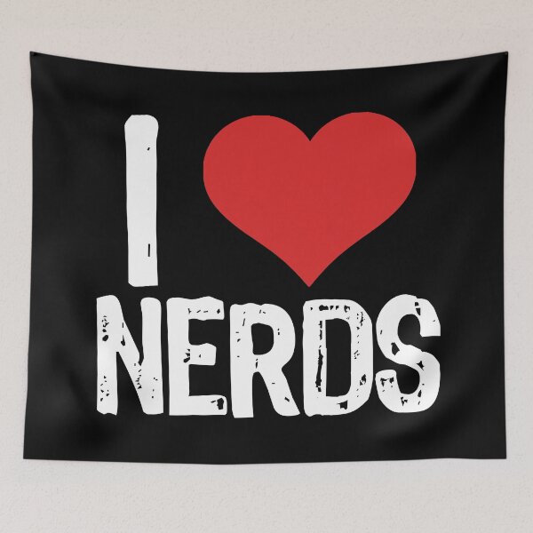 Item preview, I Love Nerds designed and sold by The "I Love Everything" Shop.