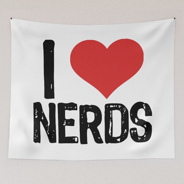 Item preview, I Love Nerds designed and sold by The "I Love Everything" Shop.