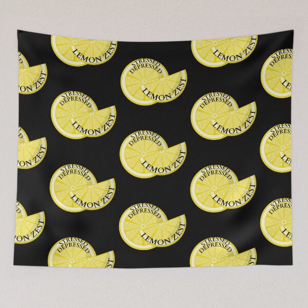 Item preview, Stressed Depressed Lemon Zest designed and sold by CaitU.