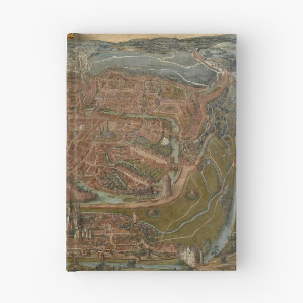 Item preview, Vintage Map of Ghent Belgium (1534) designed and sold by BravuraMedia.