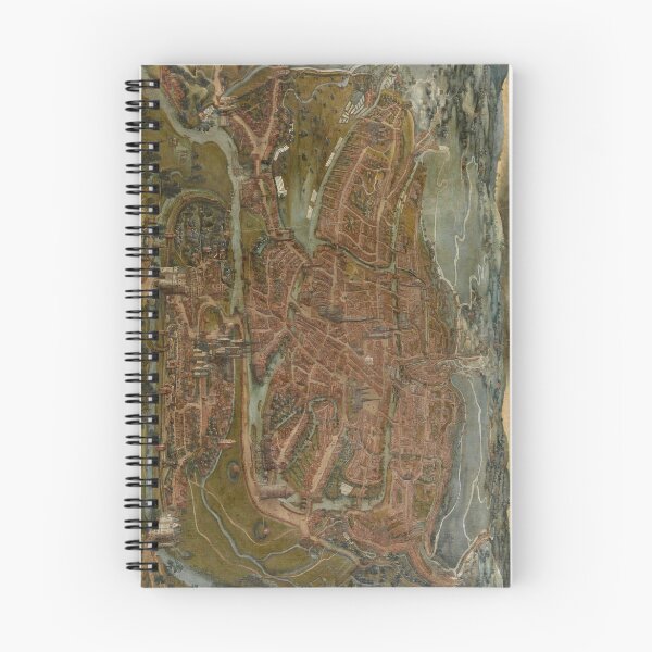 Item preview, Vintage Map of Ghent Belgium (1534) designed and sold by BravuraMedia.