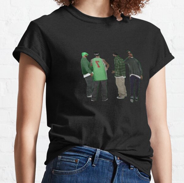 GTA San Andreas Grove Street Filter Meme Classic T-Shirt