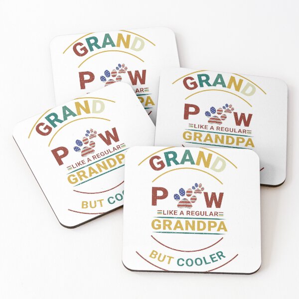 Item preview,  Grandpa Shirt, Grand Paw Like A Regular Grandpa But Cooler T-Shirts designed and sold by Artezia.