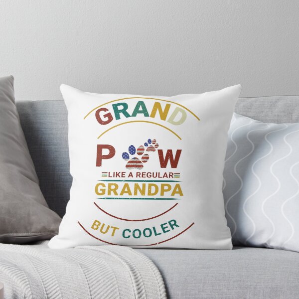 Item preview,  Grandpa Shirt, Grand Paw Like A Regular Grandpa But Cooler T-Shirts designed and sold by Artezia.