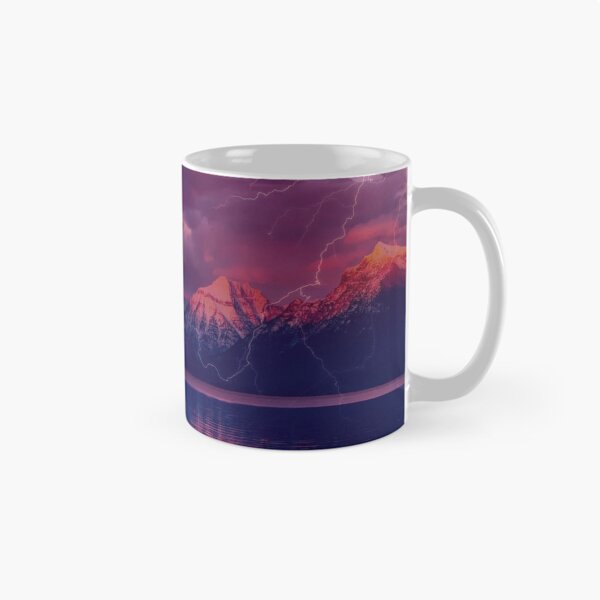 Item preview, Lightning in the mountains designed and sold by Beeroclock.