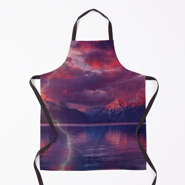 Item preview, Lightning in the mountains designed and sold by Beeroclock.