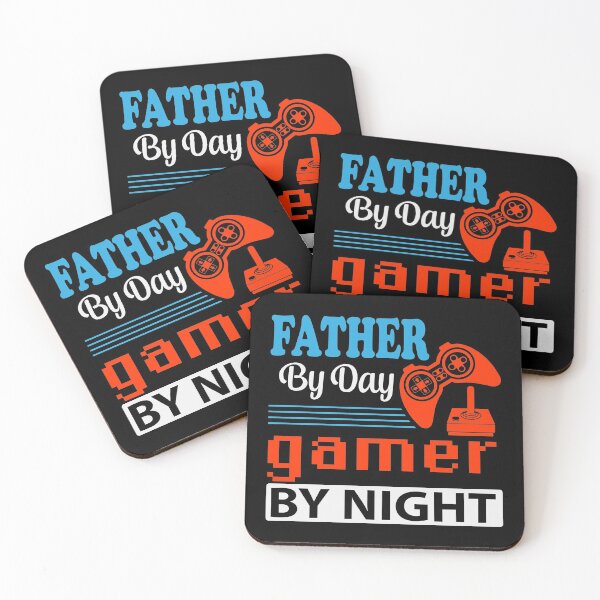 Item preview, Father by Day Gamer by Night designed and sold by Printoweb.