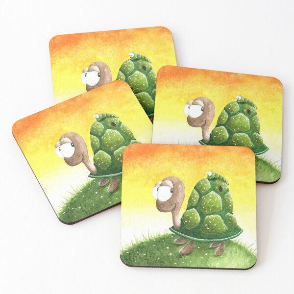 Item preview, Turtle with worm designed and sold by eni-art.