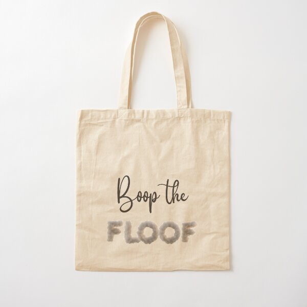 Boop the Floof Cotton Tote Bag