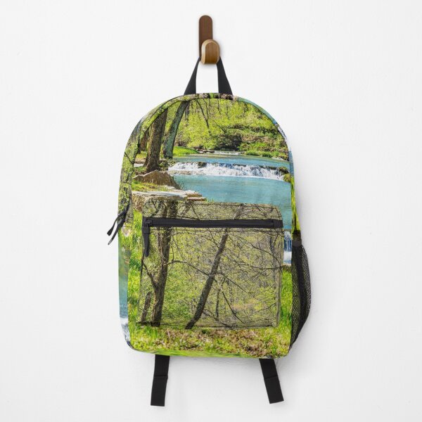 Item preview, Spring Season Dogwood Creek Waterfalls designed and sold by mljdwhite.