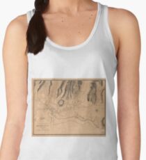 Vintage Map of Honolulu Hawaii (1887) Women's Tank Top