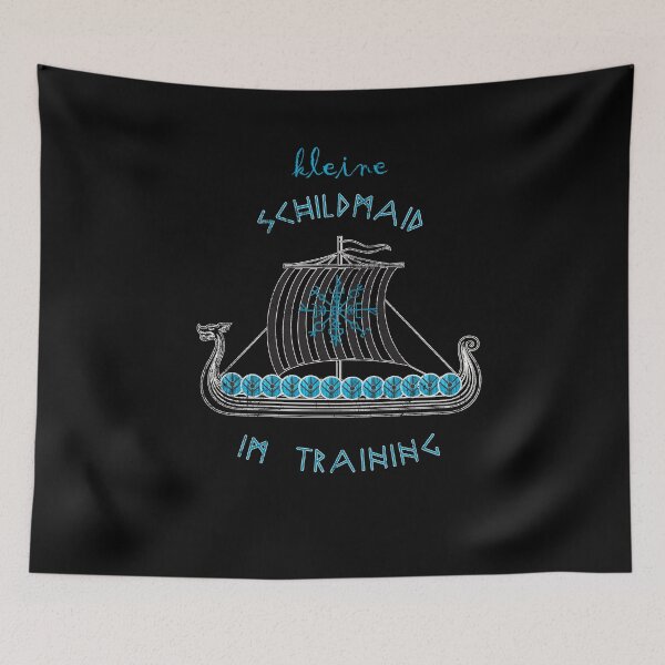 Item preview, Vikings - Little Shieldmaiden in Training - Girls designed and sold by Shirt-Designs.