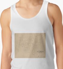 Vintage Map of Honolulu Hawaii (1893) Tank Top