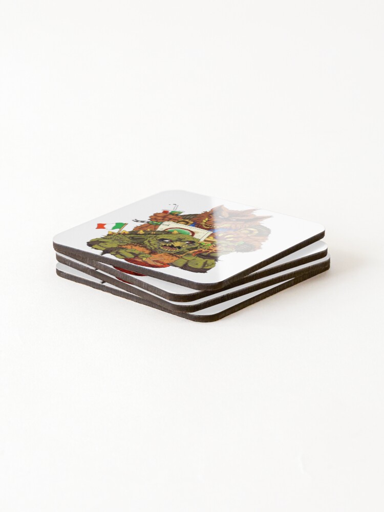 Thumbnail 4 of 5, Coasters (Set of 4), Num Nums designed and sold by Powder.