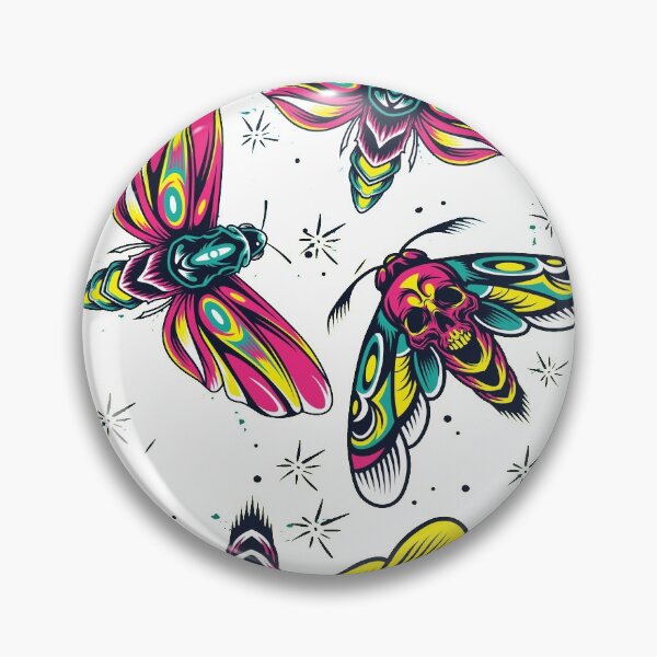 Item preview, argemme (luna moth) Sticker designed and sold by CHINDAG.