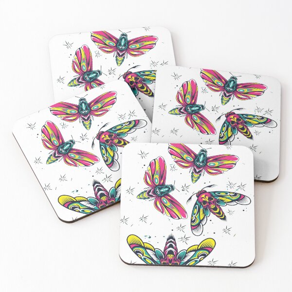 Item preview, argemme (luna moth) Sticker designed and sold by CHINDAG.