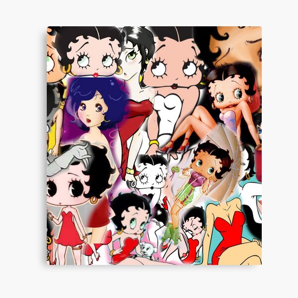 Impressions Sur Toile Sur Le Theme Betty Boop Redbubble