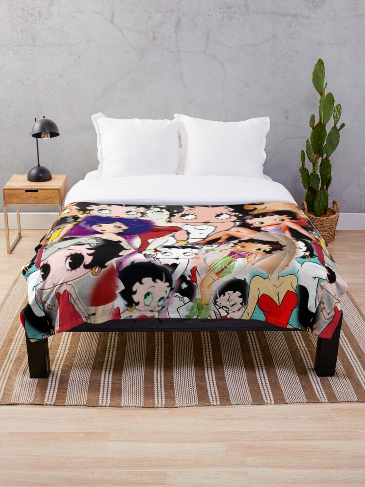 Betty boop blanket queen hot sale