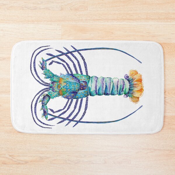Item preview, Watercolour of the Australian Painted Rock Lobster designed and sold by JenWren3135.