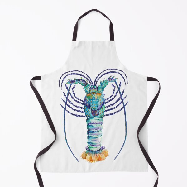 Item preview, Watercolour of the Australian Painted Rock Lobster designed and sold by JenWren3135.