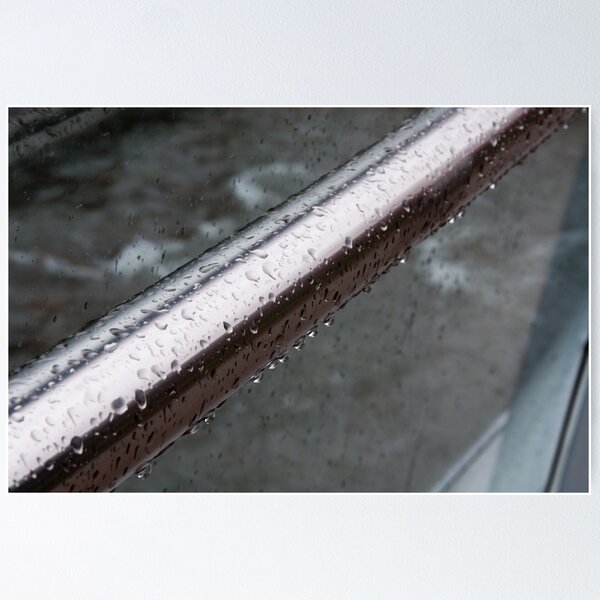 Item preview, Raindrops on a Railing, Bolzano/Bozen, Italy designed and sold by L Lee McIntyre.