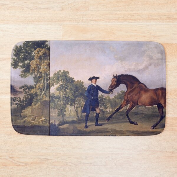Item preview, The Duke with his horse by George Stubbs designed and sold by Vintage Designs +.