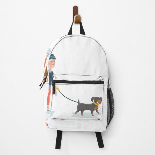 Item preview, old couple walking theirs dachshund designed and sold by Emil1993.