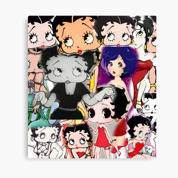 Impressions Sur Toile Sur Le Theme Betty Boop Redbubble