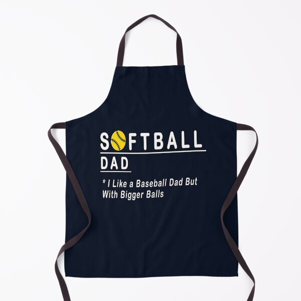 Item preview, Softball Dad i Like A Baseball Dad But With Bigger Balls designed and sold by Bouchfashions.