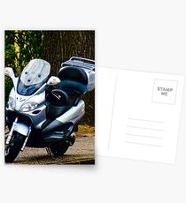 Face on a Moped, Bolzano/Bozen, Italy Postcards