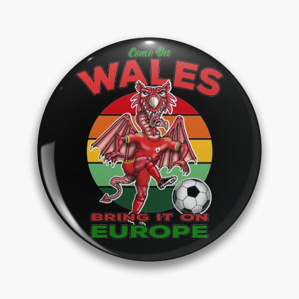 Item preview, Wales Football Welsh Cymru Dragon designed and sold by Status71.