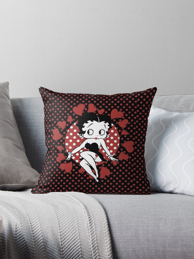 2 shops Betty Boop Pink Thick 18” X 18” Pillows!!!