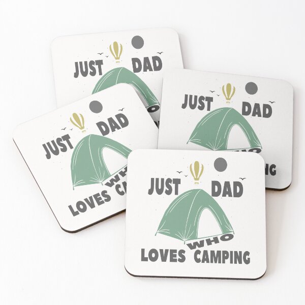 Item preview, Camping Shirt, Just A Dad Who Loves Camping designed and sold by AMZIL-ZA.