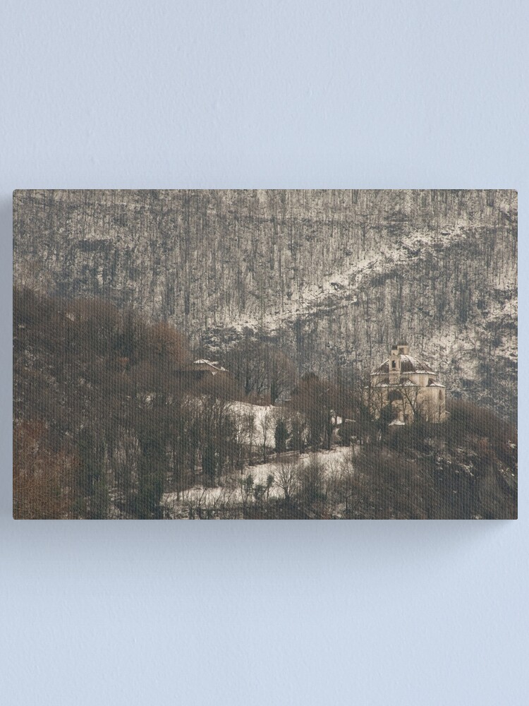 Alternate view of Snow scene, Bolzano/Bozen, Italy Canvas Print