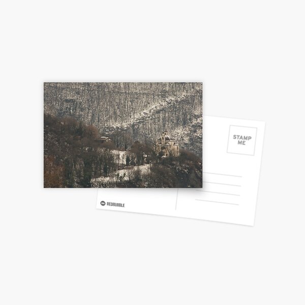 Snow scene, Bolzano/Bozen, Italy Postcard
