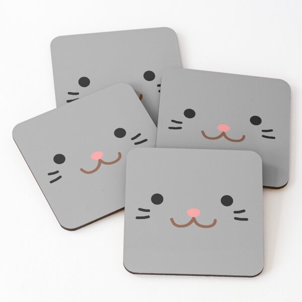 Item preview, Cute Cat Face and Cat Paw designed and sold by mooneko.