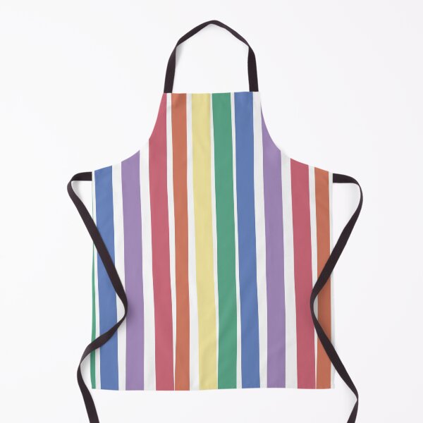 Item preview, Colorful Rainbow Stripes Print designed and sold by JoyforU.