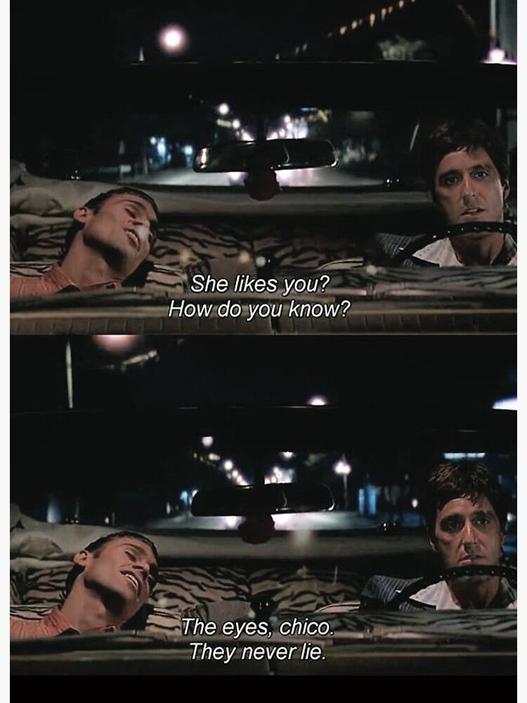 The Eyes Chico They Never Lie Quote The Eyes, Chico. They Never Lie." Art Board Print By Historymaker20 |  Redbubble