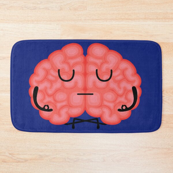 Item preview, Meditating brain designed and sold by D00dleBoss.