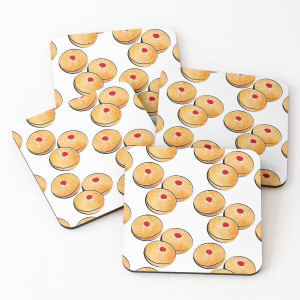 Item preview, Jewish Jelly Donuts Sufganiyot designed and sold by JoBella-Designs.
