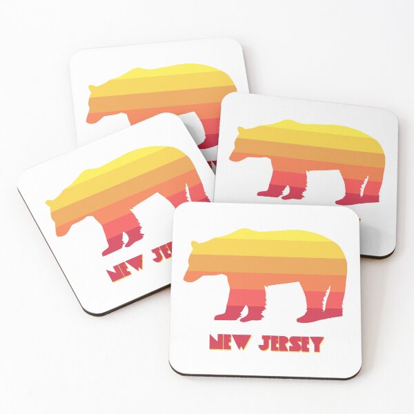 Item preview, New Jersey Bear Rainbow designed and sold by Esskay Designs.